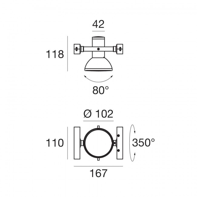 Светильник для струнной системы Linea Light Orion 124200 Светильник для струнной системы Linea Light Orion 124200