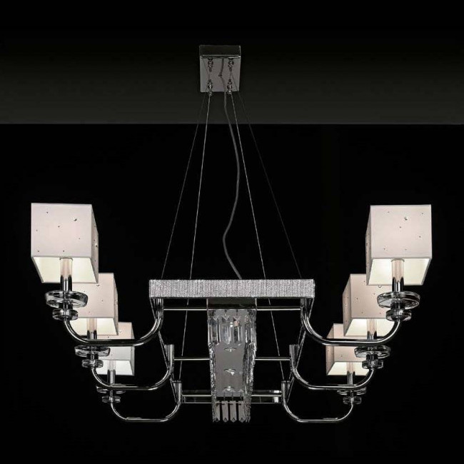 Люстра Beby Group Crystal dream 5500B02 Chrome White Swarovski