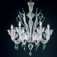 Люстра De Majo 7055 K8 070550K08 green Люстра De Majo 7055 K8 070550K08 green