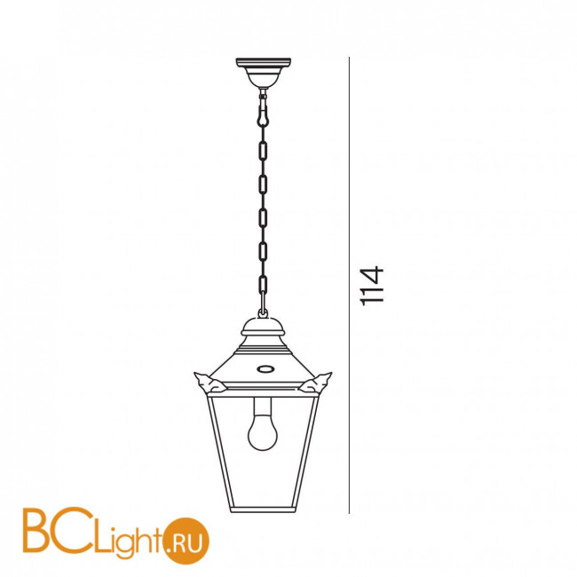 Уличный подвесной светильник Norlys Chelsea 961CO