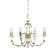 Люстра Elstead Lighting Aegean AG8 POL BRASS Люстра Elstead Lighting Aegean AG8 POL BRASS
