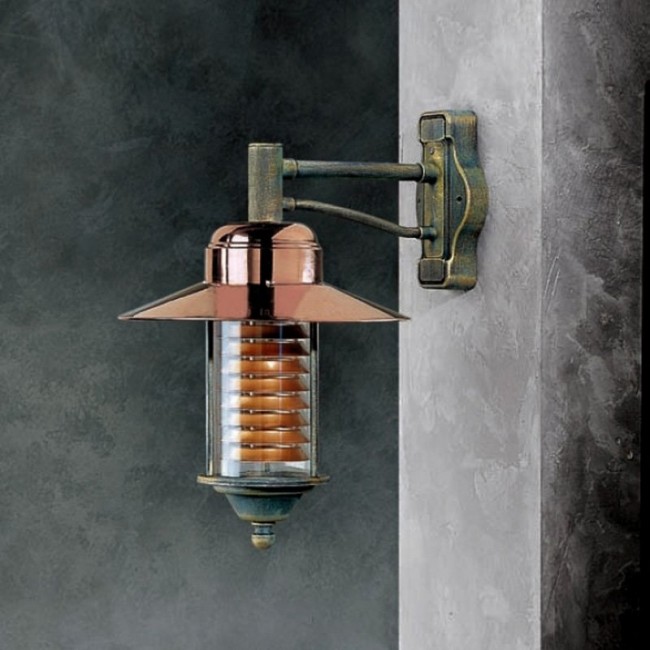 Настенный светильник Garden Light futura cuprum 95011 CU SO