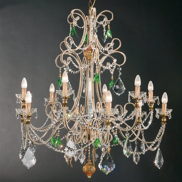 Люстра Passeri International Cristallo L 7150/12 Dec. 067 Люстра Passeri International Cristallo L 7150/12 Dec. 067