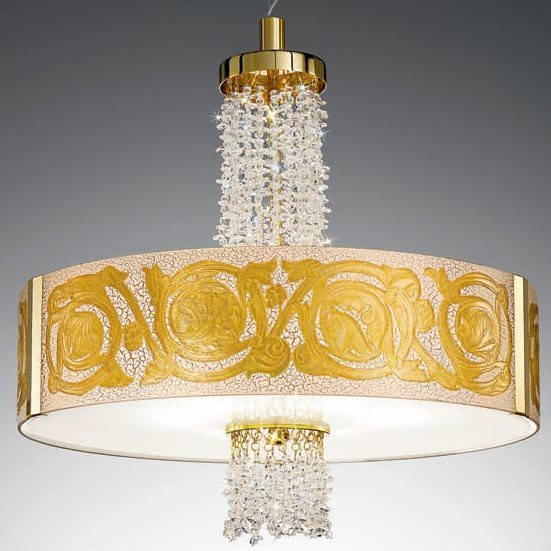 Подвесной светильник Kolarz Emozione Romanesque 0345.36.3.Au.KpT Подвесной светильник Kolarz Emozione Romanesque 0345.36.3.Au.KpT