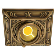 Встраиваемый спот (точечный светильник) FEDE Lighting Toscana Siena Square FD1024CPB Встраиваемый спот (точечный светильник) FEDE Lighting Toscana Siena Square FD1024CPB