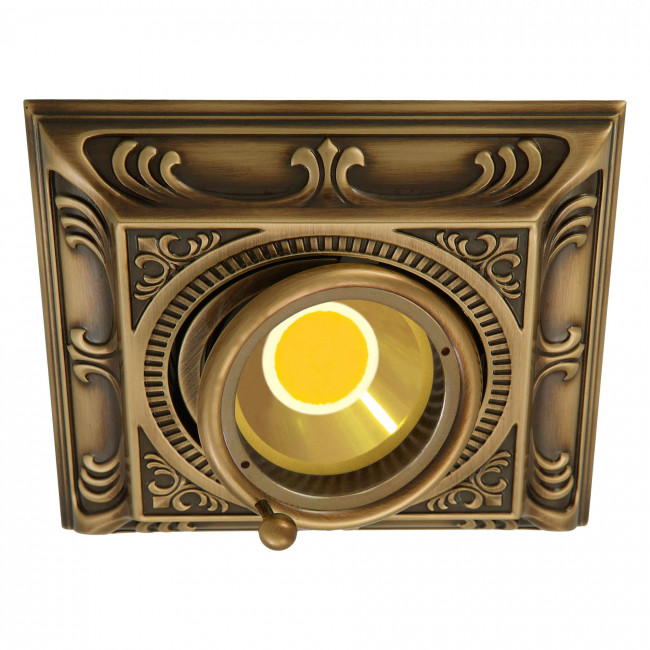 Встраиваемый спот (точечный светильник) FEDE Lighting Toscana Siena Square FD1024CPB Встраиваемый спот (точечный светильник) FEDE Lighting Toscana Siena Square FD1024CPB