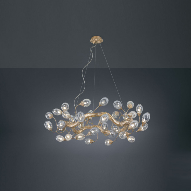 Подвесной светильник Serip Lotus CT3402/36 FO_PB Подвесной светильник Serip Lotus CT3402/36 FO_PB