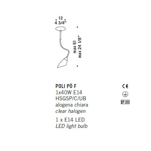 Потолочный светильник De Majo POLI PO F 0POLI0F-1 aquamarine Потолочный светильник De Majo POLI PO F 0POLI0F-1 aquamarine