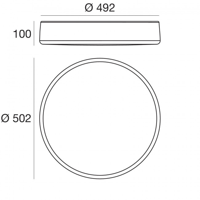 Потолочный светильник Linea Light MyWhite 8160N Потолочный светильник Linea Light MyWhite 8160N