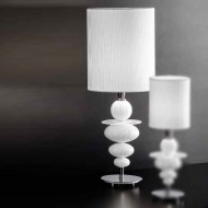 Настольная лампа Sylcom Igloo 2061 K BL + TOP 2061 BIA