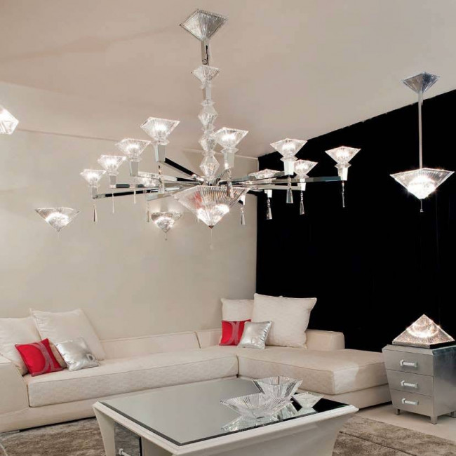 Люстра Beby Group Crystal sand 5100B01 Chrome Люстра Beby Group Crystal sand 5100B01 Chrome