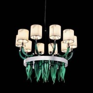 Люстра Beby Group Prive 0220B04 Chrome Emerald White Люстра Beby Group Prive 0220B04 Chrome Emerald White