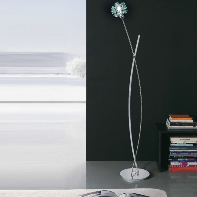 Торшер Renzo Del Ventisette LT 14287/1 SW COL DEC. CROMO Торшер Renzo Del Ventisette LT 14287/1 SW COL DEC. CROMO