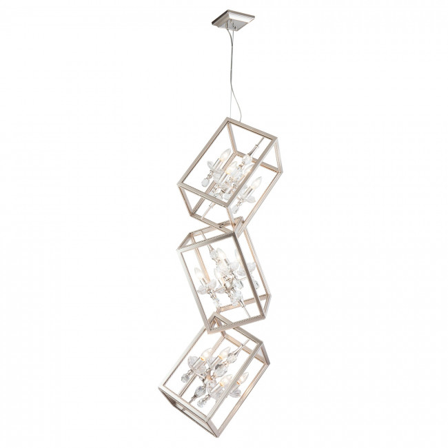 Подвесной светильник Lucia Tucci Inessa 3850.12 silver