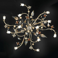 Потолочная люстра Renzo Del Ventisette PL 14082/6 DEC. 0139 Потолочная люстра Renzo Del Ventisette PL 14082/6 DEC. 0139