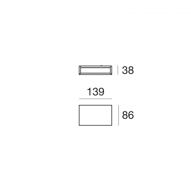 Настенный светильник Linea Light Box 8255N Настенный светильник Linea Light Box 8255N