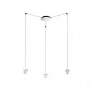 Подвесной светильник Fabbian Tripla F41 G01 11 Подвесной светильник Fabbian Tripla F41 G01 11