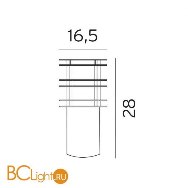 Садово-парковый фонарь Norlys Stockholm 299B