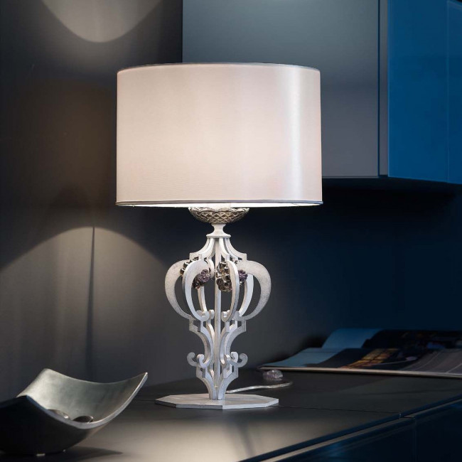 Настольная лампа Masiero Rosemery TL1G /V97/ SAT/33/WH Настольная лампа Masiero Rosemery TL1G /V97/ SAT/33/WH