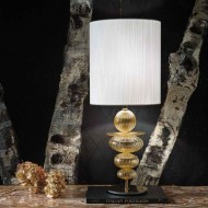 Настольная лампа Sylcom Igloo 2062 D ORO + TOP 2062 BIA