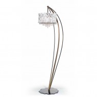 Торшер IDL Crystal blade 512/5P black aubergine Торшер IDL Crystal blade 512/5P black aubergine