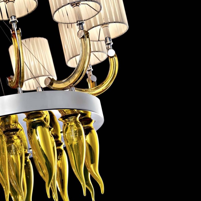 Люстра Beby Group Prive 0220B04 Chrome Lemon Ice White Люстра Beby Group Prive 0220B04 Chrome Lemon Ice White