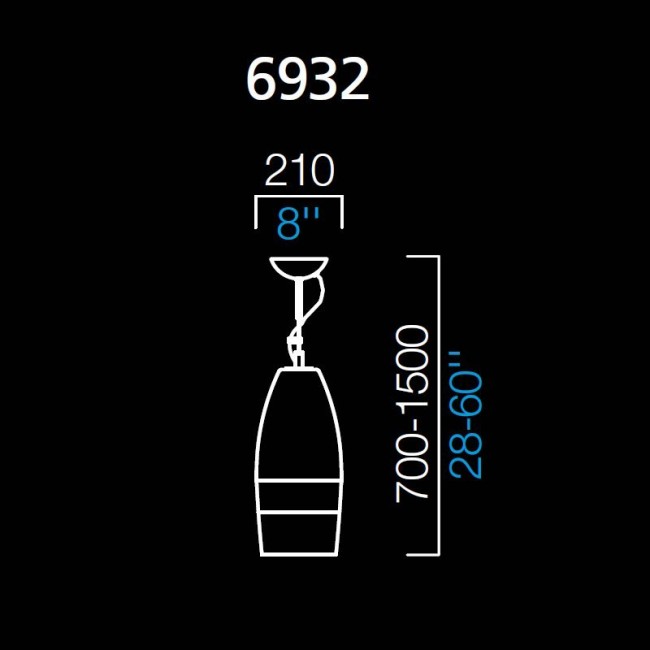 Подвесной светильник Barovier&Toso Aurum 6932 Подвесной светильник Barovier&Toso Aurum 6932