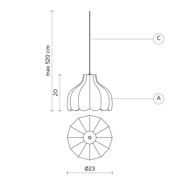 Уличный подвесной светильник Karman Settenani collection SE686N6-EXT Уличный подвесной светильник Karman Settenani collection SE686N6-EXT