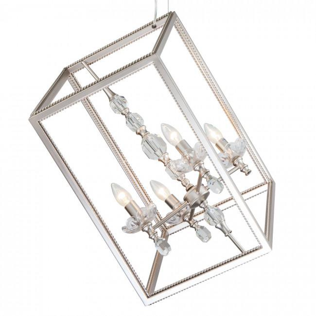 Подвесной светильник Lucia Tucci Inessa 3850.4 silver