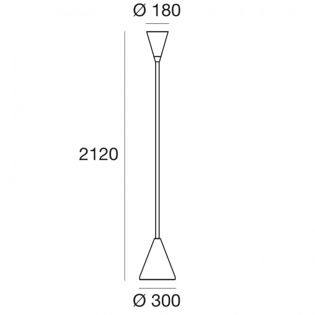 Напольный светильник Linea Light Snake 7861 Напольный светильник Linea Light Snake 7861