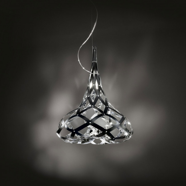 Подвесной светильник Slamp Supermorgana SUSPENSION MIRROR/BL SMO76SOS0000BS000 Подвесной светильник Slamp Supermorgana SUSPENSION MIRROR/BL SMO76SOS0000BS000