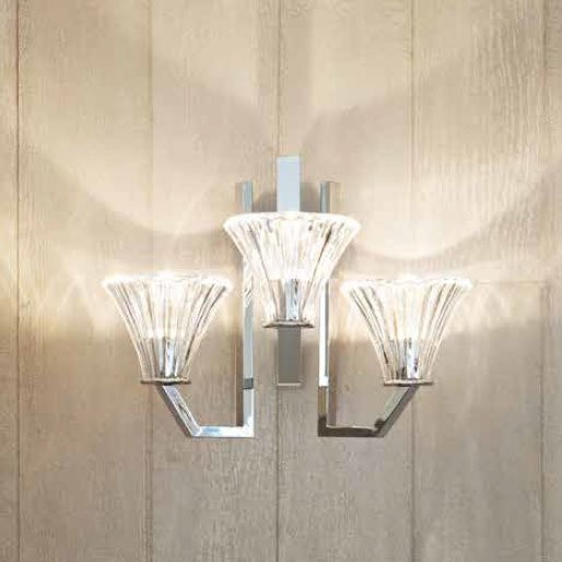Бра Renzo Del Ventisette Ohlala A14532/3 DEC. CROMO CRISTALLO TRASPARENTE