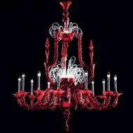 Люстра De Majo VIVALDI K12 0VIVA0K12 red Люстра De Majo VIVALDI K12 0VIVA0K12 red
