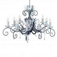 Люстра Elstead Lighting Amarilli AML10 BLK/SILVER Люстра Elstead Lighting Amarilli AML10 BLK/SILVER