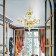 Люстра La Murrina Corolla S/8 AB-2S