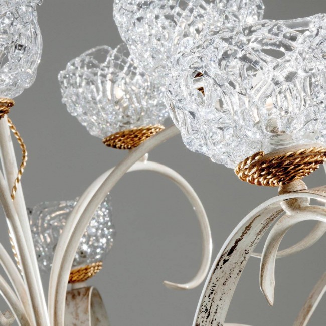 Люстра Masca Artica 1864/10 Bianco oro / Glass 577 Люстра Masca Artica 1864/10 Bianco oro / Glass 577