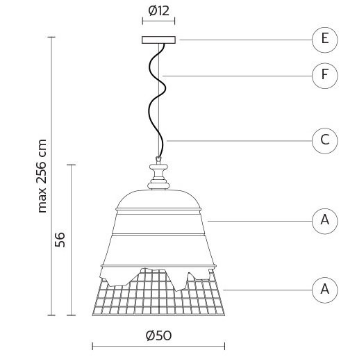 Подвесной светильник Karman Domenica SE102 2O INT Подвесной светильник Karman Domenica SE102 2O INT