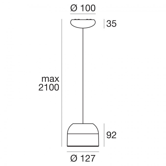 Подвесной светильник Linea Light Outlook 8420 Подвесной светильник Linea Light Outlook 8420