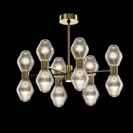 Потолочная люстра Beby Group Peonia 7701B06 Light Gold Silver Cortina Потолочная люстра Beby Group Peonia 7701B06 Light Gold Silver Cortina
