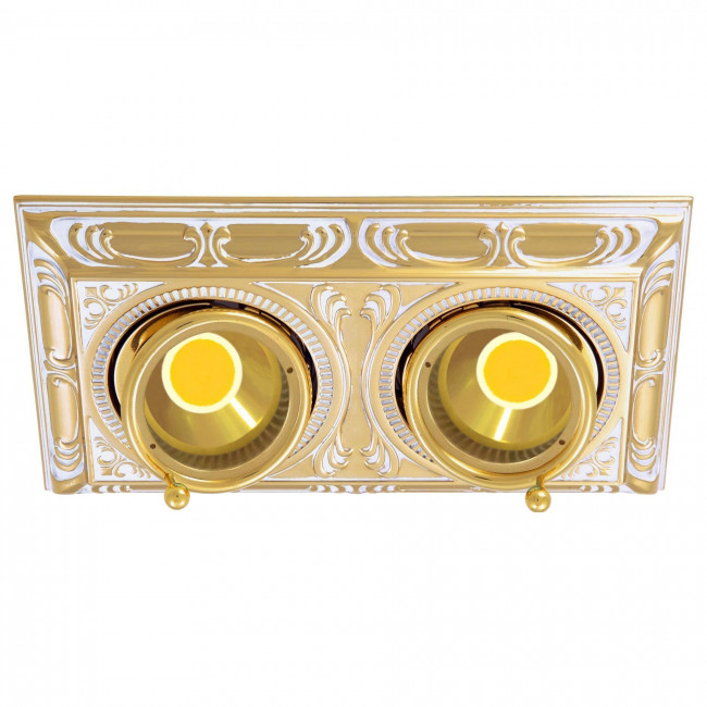 Встраиваемый спот (точечный светильник) FEDE Lighting Toscana Siena Square Two FD1025COP Встраиваемый спот (точечный светильник) FEDE Lighting Toscana Siena Square Two FD1025COP