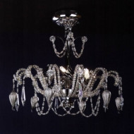 Потолочная люстра Renzo Del Ventisette PL 14179/4 DEC. CROMO Потолочная люстра Renzo Del Ventisette PL 14179/4 DEC. CROMO