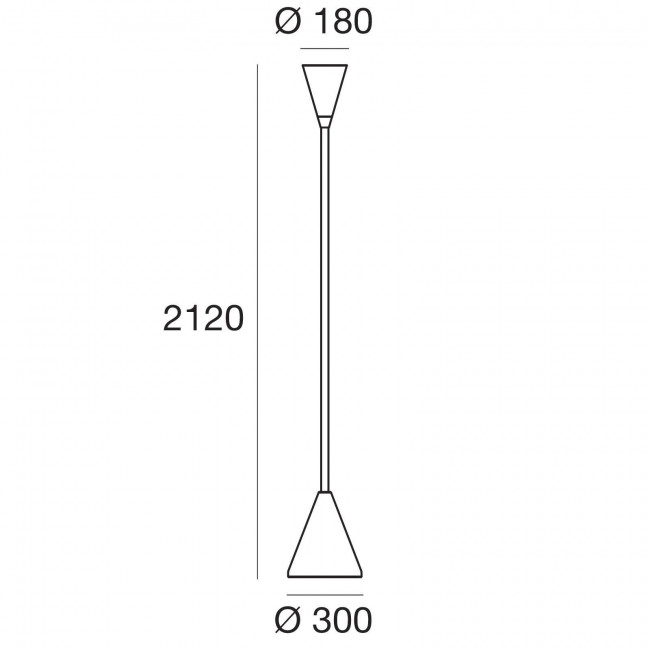 Напольный светильник Linea Light Snake 7862 Напольный светильник Linea Light Snake 7862