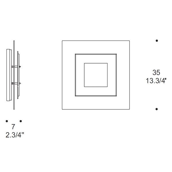 Бра Leucos LAGUNA P35 0003995 Бра Leucos LAGUNA P35 0003995