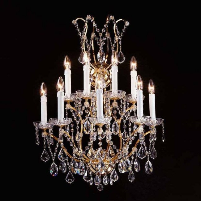 Бра Beby Group Old style 3318/9A Light gold CUT CRYSTAL Бра Beby Group Old style 3318/9A Light gold CUT CRYSTAL