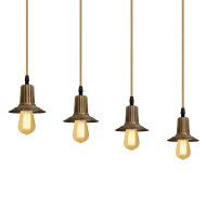 Подвесной светильник FEDE Lighting Milano IV Edison FD1078SPB