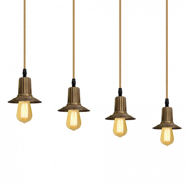 Подвесной светильник FEDE Lighting Milano IV Edison FD1078SPB