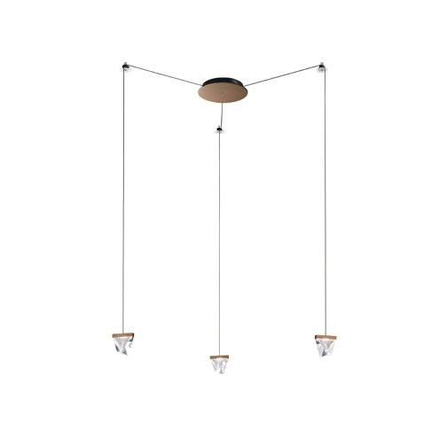 Подвесной светильник Fabbian Tripla F41 G01 76 Подвесной светильник Fabbian Tripla F41 G01 76