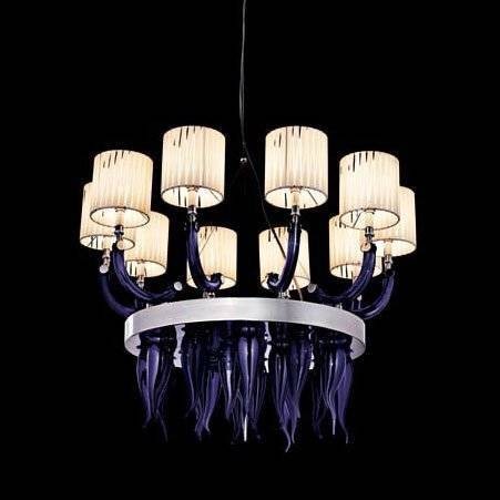 Люстра Beby Group Prive 0220B04 Chrome Violet White Люстра Beby Group Prive 0220B04 Chrome Violet White
