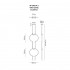 Подвесной светильник Axo Light Liaison SP LIAD P 2 NE OO LED Подвесной светильник Axo Light Liaison SP LIAD P 2 NE OO LED