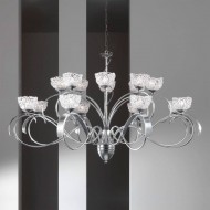 Люстра Masca Artica 1864/16 Argento nero / Glass 577 Люстра Masca Artica 1864/16 Argento nero / Glass 577